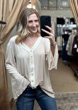 Load image into Gallery viewer, Margo Button Up