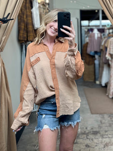 Monroe Button Up