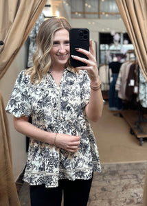 Darcie Blouse [Available in Plus]