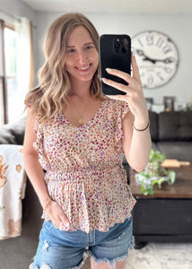 Marli Floral Blouse
