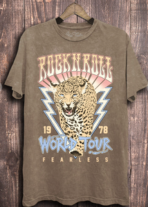 Rock N Roll Fearless Graphic Tee