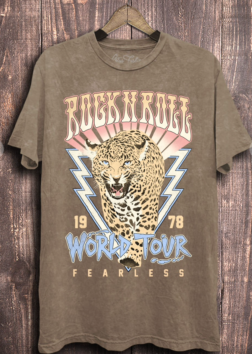 Rock N Roll Fearless Graphic Tee