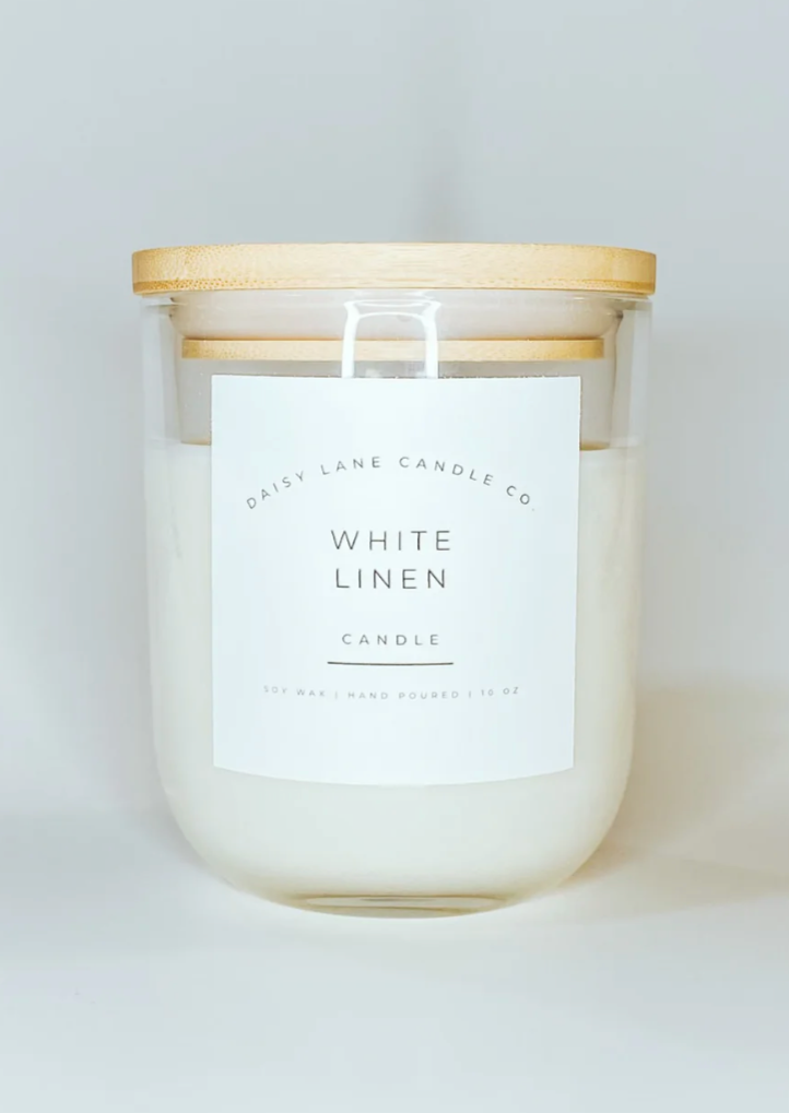 White Linen- Daisy Lane Candle Co