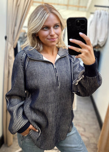 Taya Half Zip Sweater
