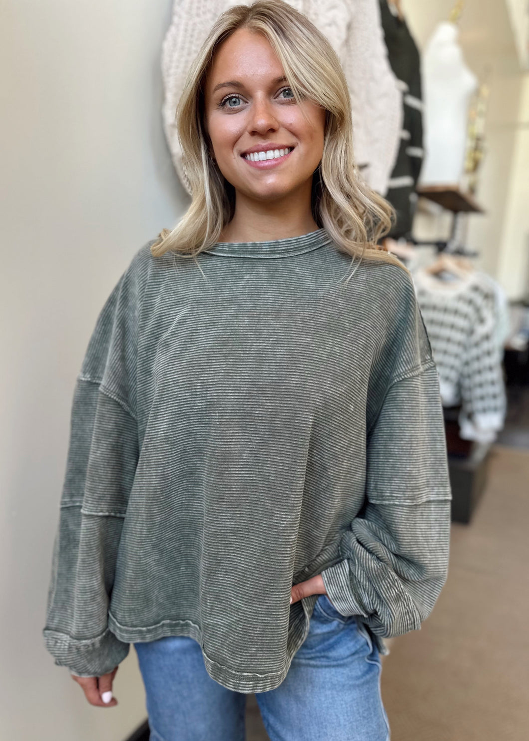Wesla Ribbed Pullover