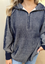 Load image into Gallery viewer, Taya Half Zip Sweater
