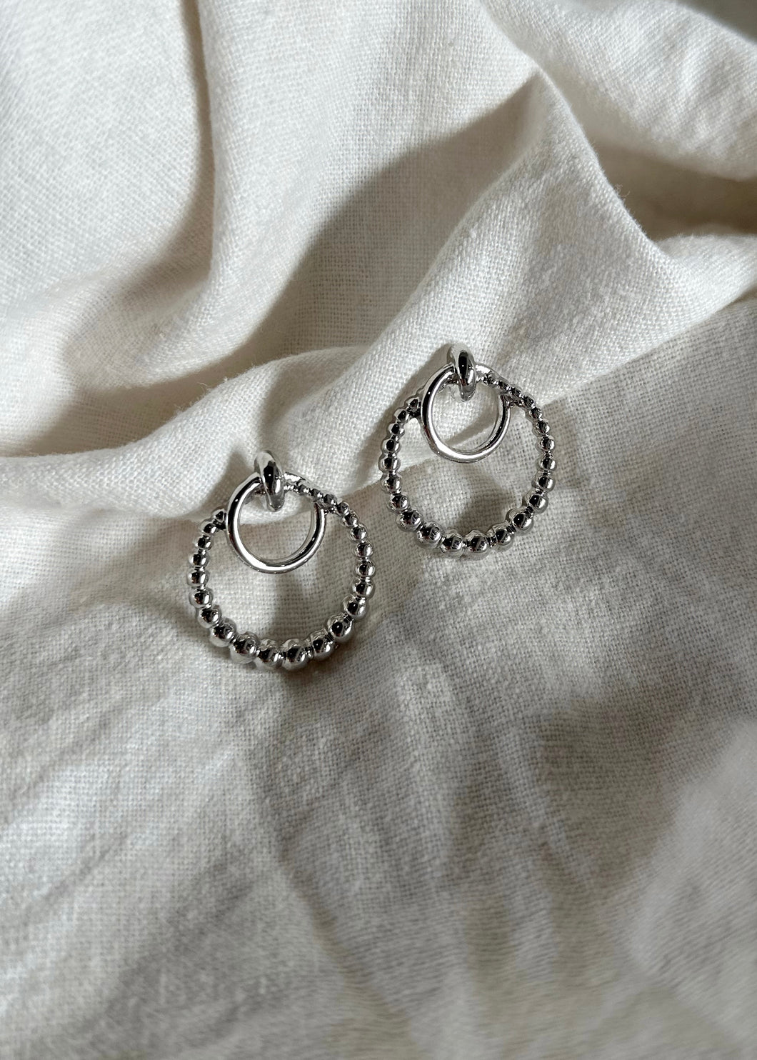 Dia Earrings [Silver]