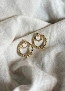 Dia Earrings [Gold]