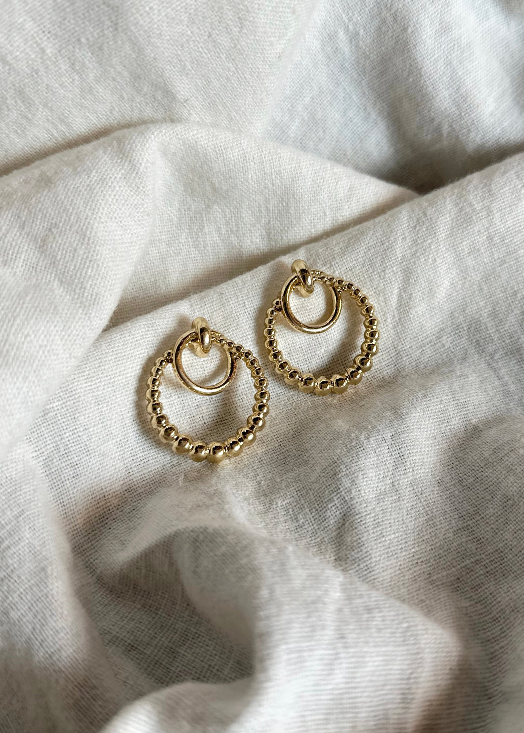 Dia Earrings [Gold]