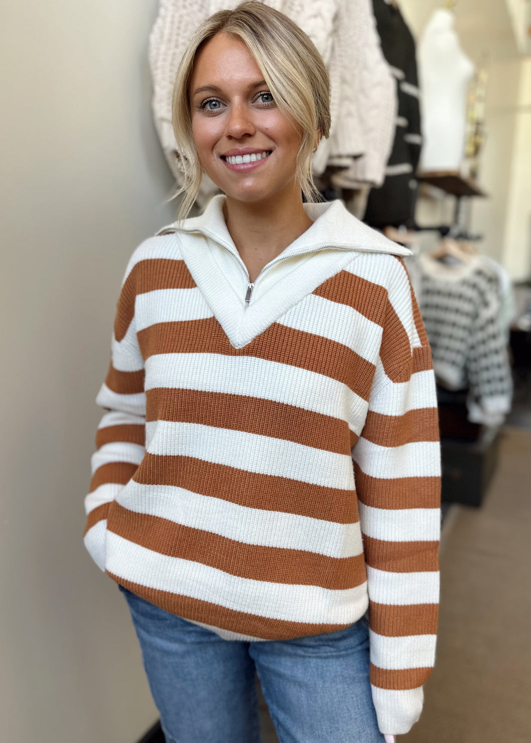 Flynn Half-Zip Sweater