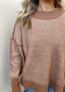 Valorie Sweater [Deep Camel]
