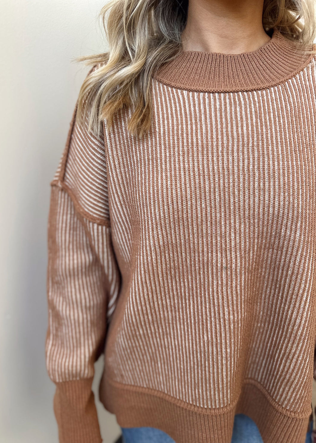 Valorie Sweater [Deep Camel]