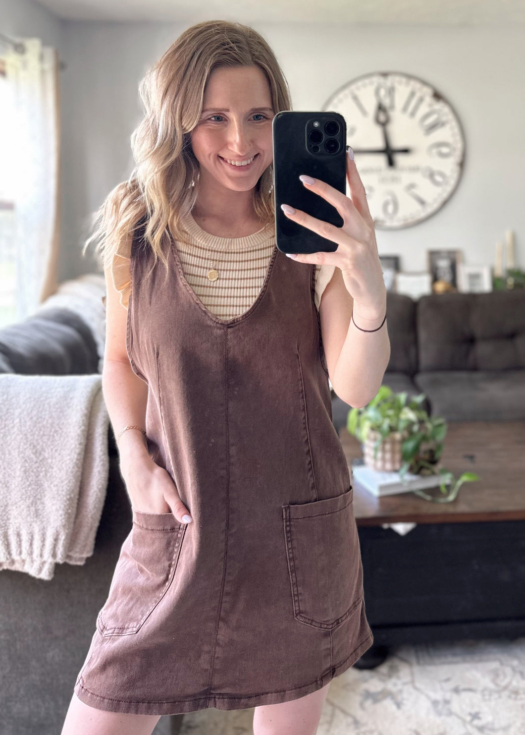Cambria Overall Dress