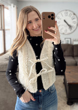 Load image into Gallery viewer, Reagan Lace Vest

